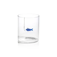 Tidal Sip Glass Tumblers, 3-Piece Assorted Set - Glass View | Bone & Brass