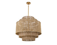 Alyssa Natural Jute Chandelier