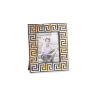 Encanto Greek Key Frame 5 x 7 (Midnight) | Bone & Brass