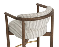 Sigrid Barstool Antique Brown - Gifford Script
