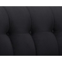 Ekon Abbington Black Sofa, view 2