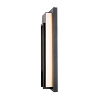 Black Keaton Outdoor LED Wall Light, view 5