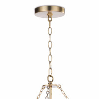 Charlotte Chandelier - Chandelier Installed | Bone & Brass