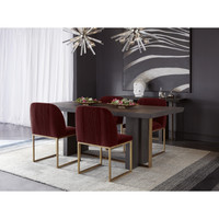 Nevin Merlot Dining Chair, view 6