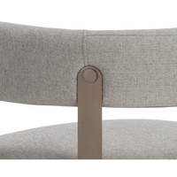 Mae Dining Ernst Sandstone Armchair, view 5