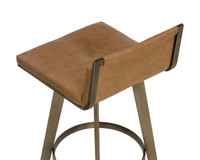 Arizona Swivel Barstool Milliken Cognac