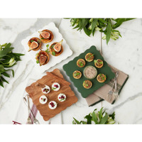 Square Scalloped Charcuterie Boards | Bone & Brass