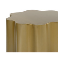 Dahlia End Gold Ombre Table