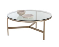 Flato Antique Brass Coffee Table