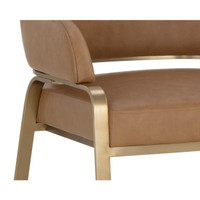 Malachi Dining Milliken Cognac Armchair