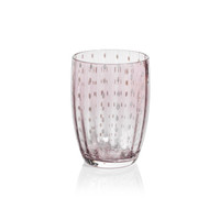Preston Purple Glass Tumbler Glasses, Set 4 | Bone & Brass