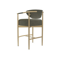Heloise Barstool Ivanhoe Pine, view 3
