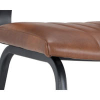 Berkley Bravo Cognac Dining Chair, view 5