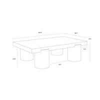 Ardi Coffee Table, view 4
