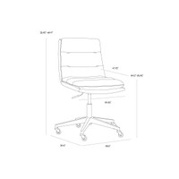Stinson Office Bravo Cognac Chair