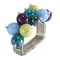 Jubilant Colorful Napkin Rings, Set 4, view 8