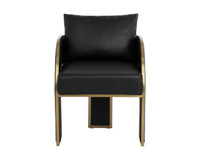 Baz Dining Napa Black Armchair