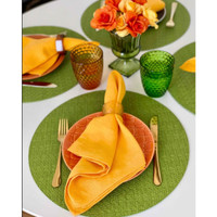French Riviera Stonewashed Linen Napkins, Set 4, view 13