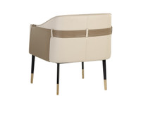 Carter Napa Beige / Napa Tan Lounge Chair