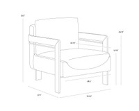 Garo Bravo Ash Lounge Chair