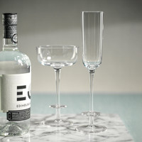 Modena Champagne Coup / Martini Glasses, Set 4 - Glass Detail | Bone & Brass