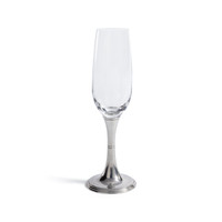 St. Moritz Pewter & Glass Champagne Flute | Bone & Brass