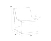 Odyssey Grey Lounge Chair