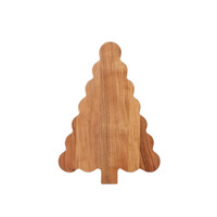 Scalloped Christmas Tree Cutting Board | Bone & Brass