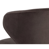 Simone Swivel Meg Ash Dining Chair, view 3
