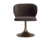 Simone Swivel Meg Ash Dining Chair