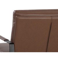 Sterling Missouri Mahogany Leather Lounge Chair, view 4