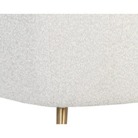 Amara Copenhagen White Lounge Chair, view 6