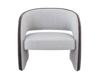 Rosalia Mina Light Grey / Meg Ash Lounge Chair