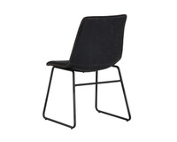 Cal Antique Black Dining Chair