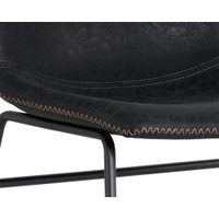 Cal Antique Black Dining Chair, view 3
