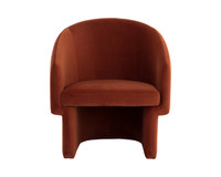 Lauryn Meg Rust Lounge Chair