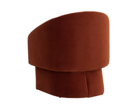 Lauryn Meg Rust Lounge Chair