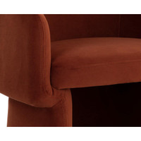Lauryn Meg Rust Lounge Chair