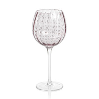Preston Purple Glass Wine Glasses, Set 4 | Bone & Brass