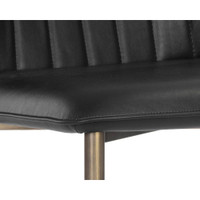 Clinton Bronze - Bravo Black Dining Chair, view 2