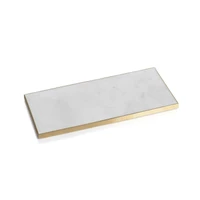 Ivory Marble Vanity Tray | Bone & Brass