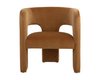 Isidore Meg Gold Lounge Chair