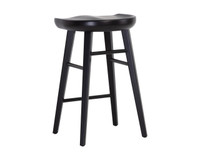 Dominic Black Counter Stool
