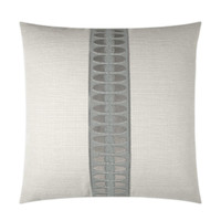 Mati Linen Smoke Throw Pillow | Bone & Brass