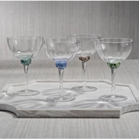 Colleen Jewel Stem Martini Cocktail Glasses, Set of 4, view 6