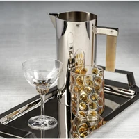 Colleen Jewel Stem Martini Cocktail Glasses, Set of 4 - Glass View | Bone & Brass