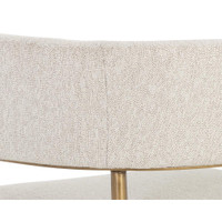 Maestro Dove Cream Lounge Chair, view 3