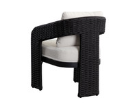 Pylos Dining Black - Louis Cream Armchair