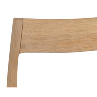Bondi Light Oak Dining Chair, view 3