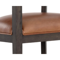 Brylea Brown - Shalimar Tobacco Leather Counter Stool